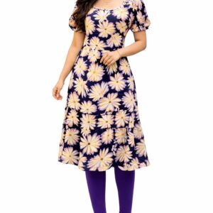 Home Flower pattern frock